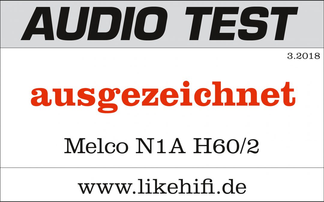 Melco N1A H60/2 im Test ausgezeichnet: „Der Humidor für Musik“