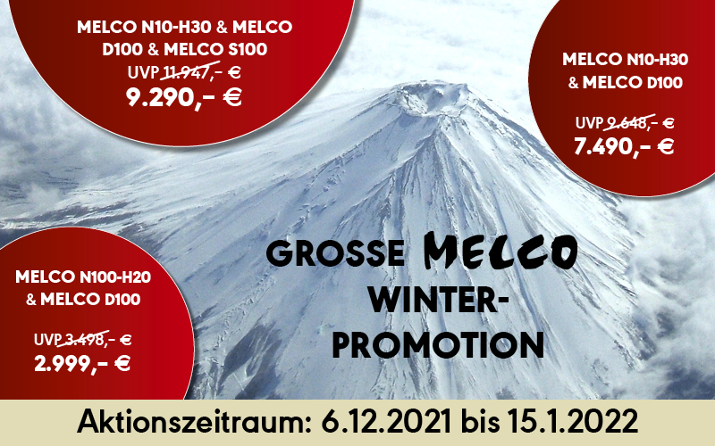 Grosse Melco Winter-Promotion